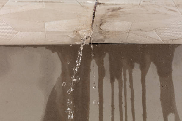 Professional Burst Pipe Cleanup technician working in Kelso, TN